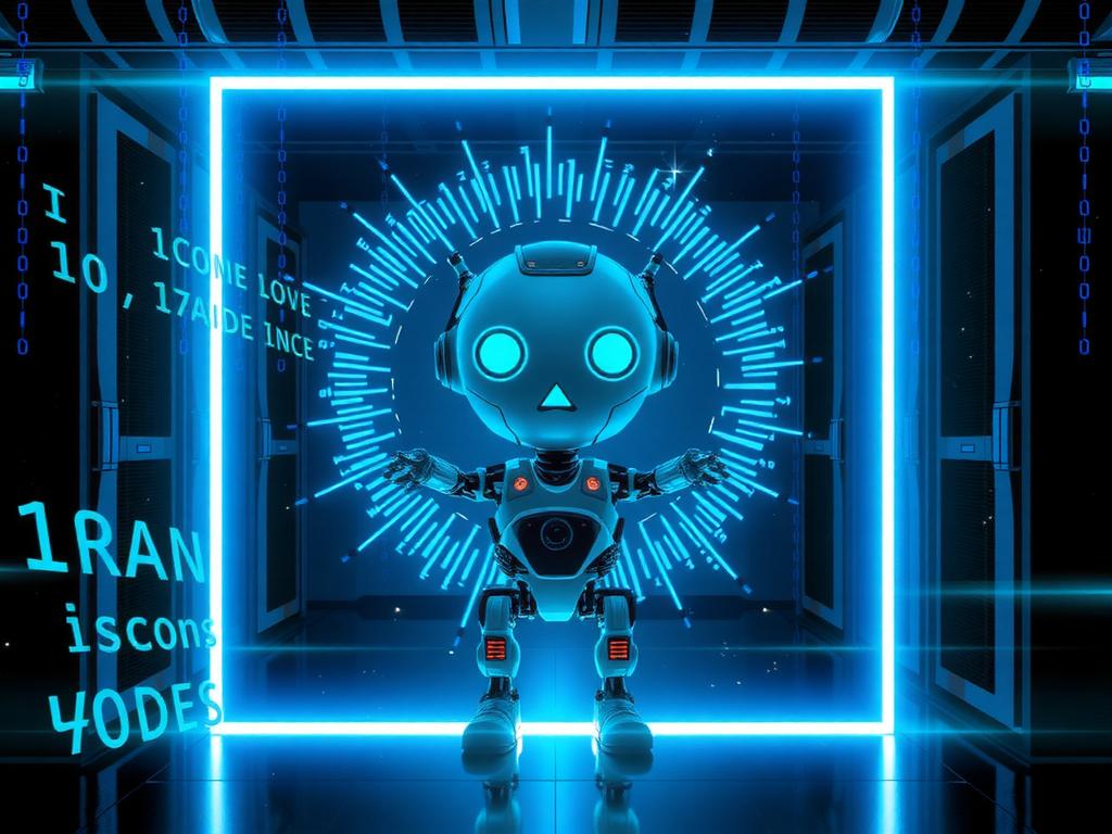 Abstract diagram representing AI safety constraints and system boundaries