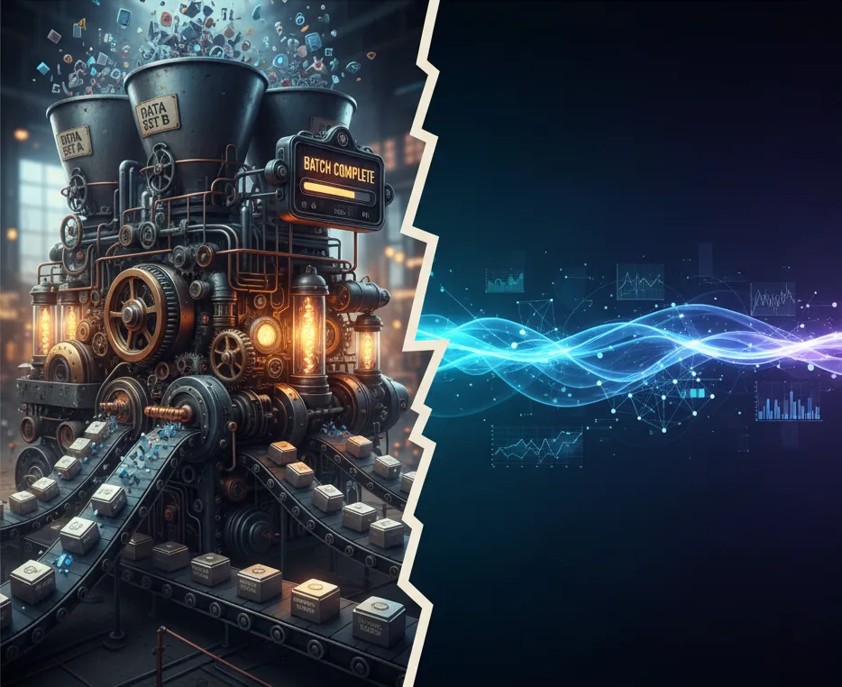 Conceptual image of Hadoop vs Spark